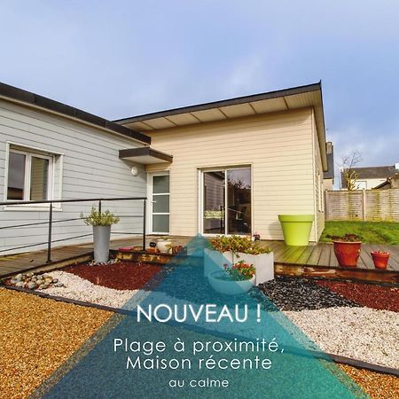 Maison Koant Ker - Proche Plage Tregana, Cadre Agreable Et Reposant, Sympathique Maison Au Calme Avec Petite Vue Mer Apartment Locmaria-Plouzane Exterior photo